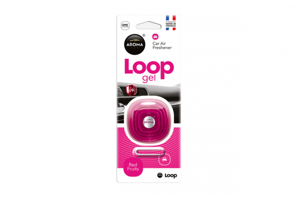 Odorizant de aer AROMA CAR LOOP - Fructe rosii